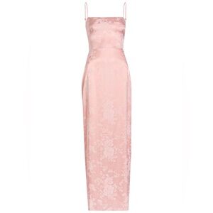 Reformation Pink Floral Maxi Dress